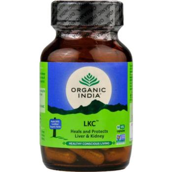 Organic India LKC kapszula 60 db egészséges máj, vese, epevezeték kép