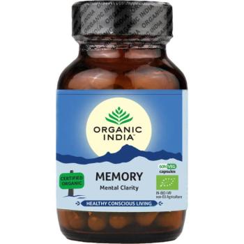 Organic India Memória kapszula 60 db memória, koncentráció kép