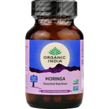 Organic India Moringa kapszula 60 db vitaminok és ásványi anyagok kép