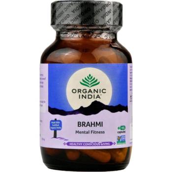 Organic India Organikus India Brahmi- stressz, vitalitás, mentális egyensúly 60 db kapszula kép