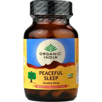 Organic India Peaceful Sleep kapszula 60 db Egészséges és nyugodt alvás kép