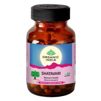 Organic India Satavari kapszula 60 db hormonháztartás kép