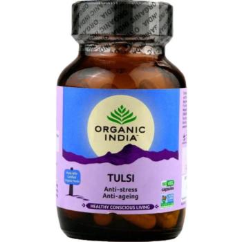 Organic India Tulsi kapszula 60 db védekezőképesség, stressz, vitalitás kép