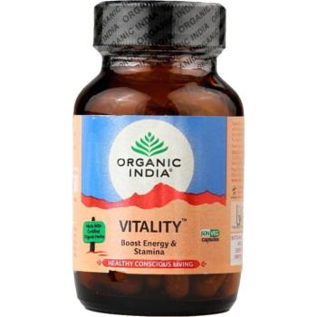 Organic India Vitality kapszula 60 db - vitalitás, energia, stressz kép