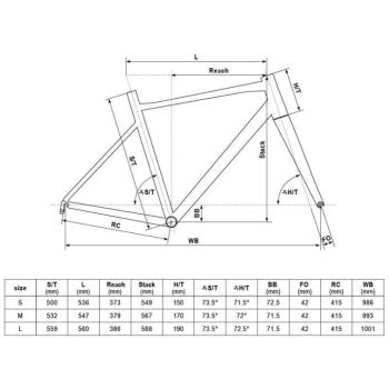 Országúti kerékpár KELLYS ARC 10 28&quot; 7.0 L (22&quot;, 180-195 cm) kép