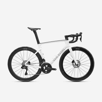 Országúti kerékpár, Shimano 105 DI2, Swiss Side Hadron 470 kerekek - RCR PRO Van Rysel kép