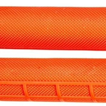 OXFORD LOCK-ON Grip csavaros foglalattal és kisebb markolatvastagsággal, (piros, 130 mm hosszú, 1 pár) kép