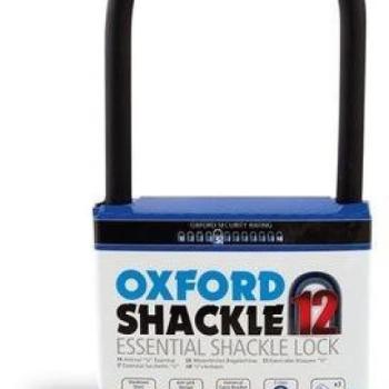 OXFORD SHACKLE12 U profil zár, (fekete/szürke, 310x190 mm, csapátmérő 12 mm) kép