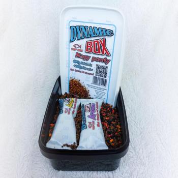 Pellet box, nagyponty, 400g+100ml booster Top Mix kép