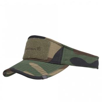 Pentagon Visor napellenző - woodland kép