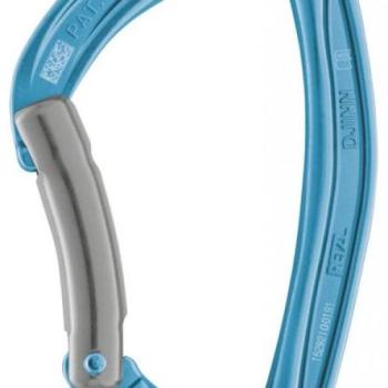 Petzl DJINN karabiner kék - hajlított retesszel kép