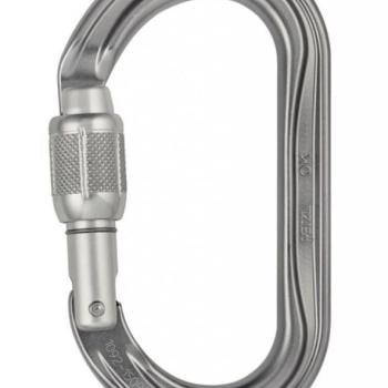 Petzl OK SCREW LOCK ovális karabiner csavaros zárral kép