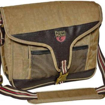 Pezon-and-michel eaux vives source shoulder bag l 35x12x29cm perg... kép