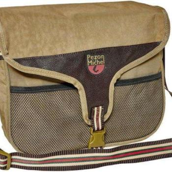 Pezon-and-michel eaux vives source shoulder bag m 35x12x26cm perg... kép