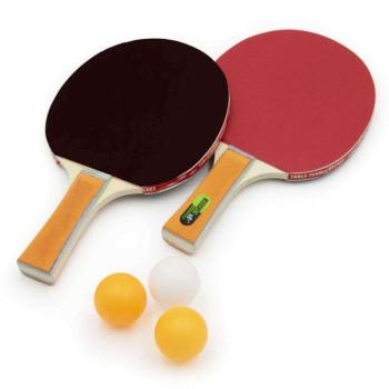 Pingpongütő szett - 2 db ütő, 3 db labda kép