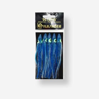 Plasztikcsali, 11 cm, 5 db - Octopus Flashmer kép