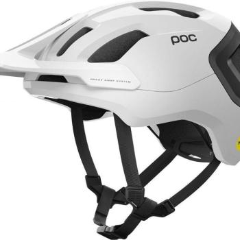 POC Axion Race MIPS Sisak Hydrogen White/Uranium Black Matt SML kép