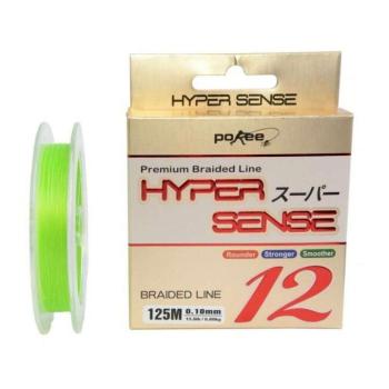 Pokee Hyper Sense 12+1 125 m 0,10 mm fonott zsinór kép