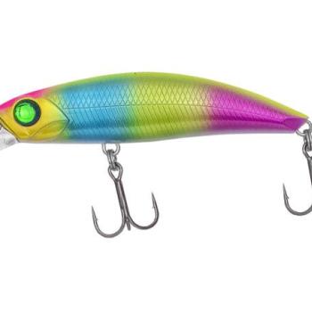 Predator-Z Curve Minnow wobbler, 6 cm, 7,1 g, kék, zöld, rózsaszí... kép