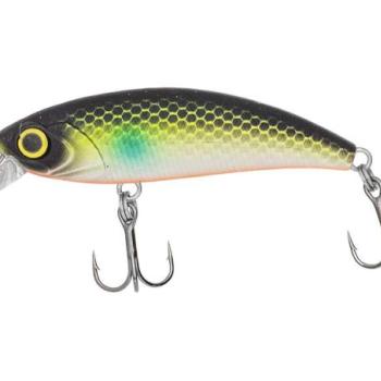 Predator-Z Immortal Shad wobbler, 5 cm, 4 g, fekete, zöld, süllyedő kép