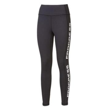 PROGRESS CANNIA Női fitnesz legging, fekete, méret kép