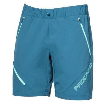 PROGRESS GENIA SHORTS Női outdoor rövidnadrág, türkiz, méret kép