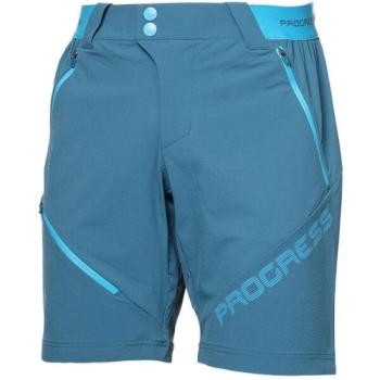 PROGRESS GENIUS SHORTS Férfi outdoor rövidnadrág, türkiz, méret kép