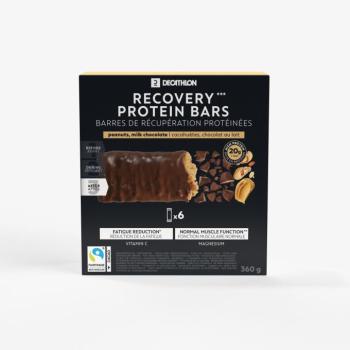 Proteinszelet regenerálódáshoz, csokoládé-mogyoró, 6 db Decathlon kép