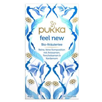 PUKKA Herbs ájurvédikus Bio tea- Feel New Organic 20 db teafilter kép