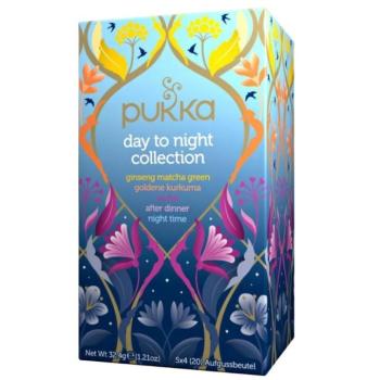 PUKKA Herbs Ayurvédikus bio tea Day to Night Collection 20 db teafilter kép