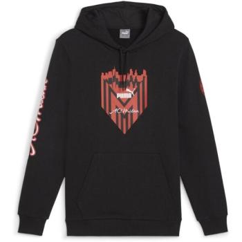 Puma AC MILAN FTBLICONS HOODY Férfi pulóver, fekete, méret kép