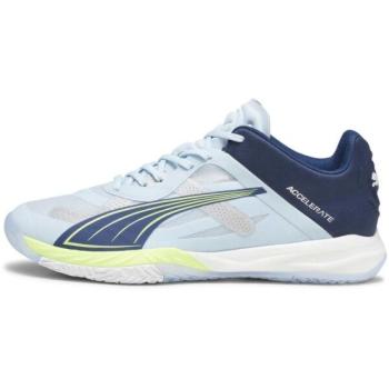 Puma ACCELERATE NITRO SQD Férfi teremcipő, világoskék, méret 40.5 kép