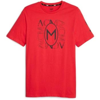 Puma ACM FTBLCORE GRAPHIC TEE Férfi póló, piros, méret kép