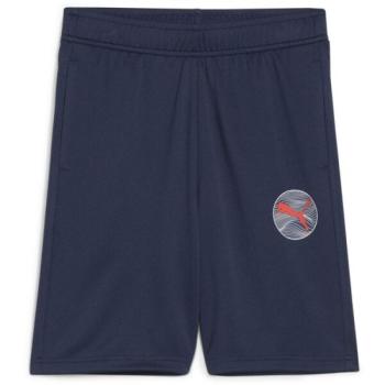 Puma ACTIVE SPORTS POLY SHORTS B Gyerek rövidnadrág sportoláshoz, sötétkék, méret kép