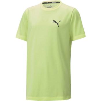 Puma ACTIVE TEE B Fiú póló, világoszöld, méret kép