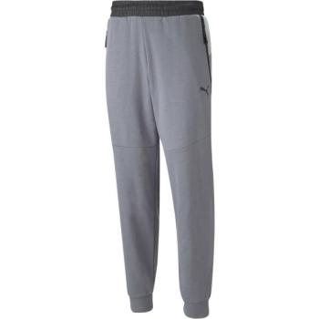 Puma ALPHA HOLIDAY SWEATPANTS FL B Gyerek melegítőnadrág, szürke, méret kép