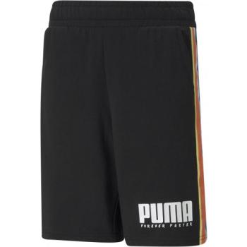 Puma ALPHA TAPE SHORTS Fiú rövidnadrág, fekete, méret kép