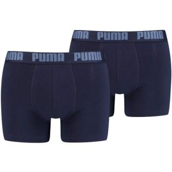 Puma BASIC BOXER 2P Férfi boxeralsó, sötétkék, méret kép