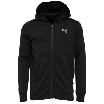 Puma BETTER ESENTIALS FULL ZIP HOODED Férfi pulóver, fekete, méret kép