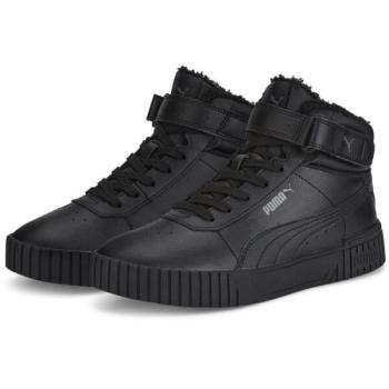 Puma CARINA 2.0 MID WTR Női téli teniszcipő, fekete, méret 40.5 kép