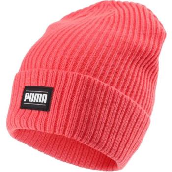 Puma CLASSIC CUFF BEANIE Férfi kötött sapka, rózsaszín, méret kép