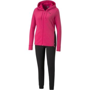 Puma CLASSIC HOODED TRACKSUIT FL CL G Lány melegítő szett, fekete, méret kép