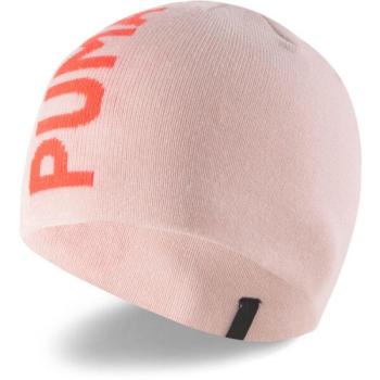 Puma ESS CLASSIC CUFFLESS  BEANIE JR Gyerek kötött sapka, rózsaszín, méret kép