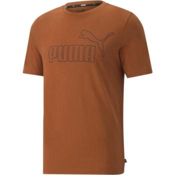 Puma ESS ELEVATED TEE Férfi póló, barna, méret kép