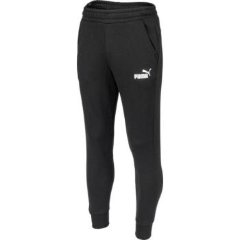 Puma ESS LOGO PANTS TR Férfi edzőnadrág, fekete, méret kép