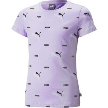 Puma ESS+ LOGO POWER AOP TEE Női póló, lila, méret kép