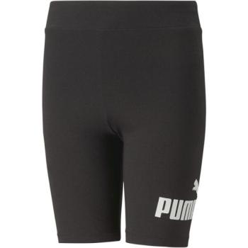 Puma ESS+LOGO SHORT LEGGINGS G Lány rövidnadrág, fekete, méret kép