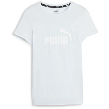 Puma ESS LOGO TEE G Lány póló, világoskék, méret kép