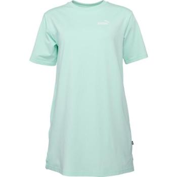 Puma ESS SMALL LOGO TEE DRESS TR Női ruha, világoszöld, méret kép