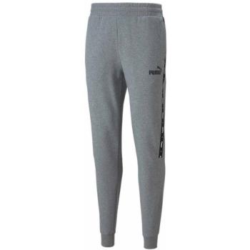 Puma ESS+ TAPE SWEAT PANTS TR CL Férfi melegítőnadrág, szürke, méret kép